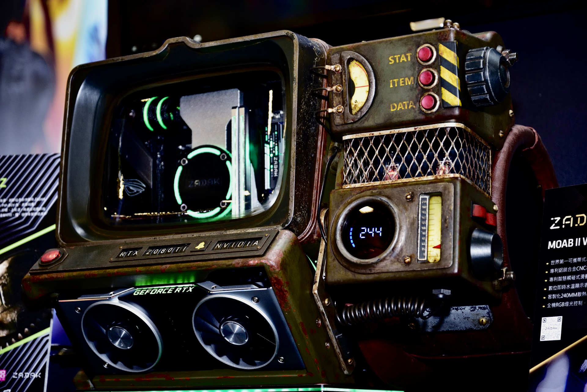 Pip project. Pip boy 2000. Игровой ПК В стиле ретро. Моддинг ПК В стиле фоллаут. Компьютер в стиле фоллаут.