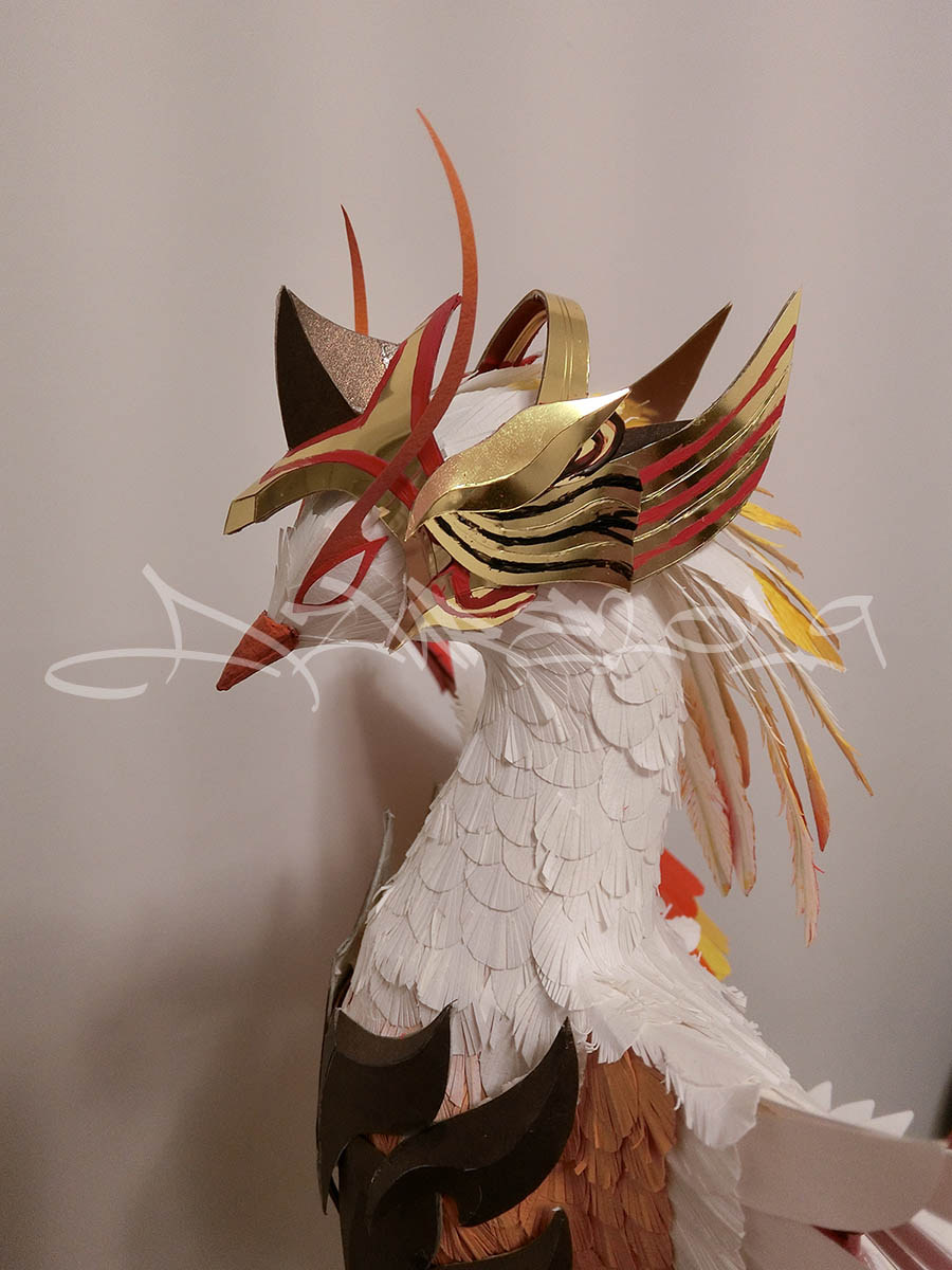 神魔之塔 bt破解版 用纸做的朱雀模型