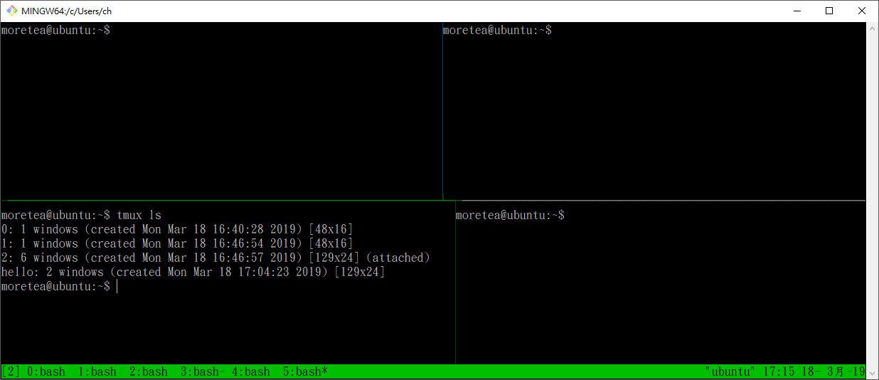 Ubuntu Tmux Terminal Multiplexer 指令用法教學 Gjlmotea的創作 巴哈姆特