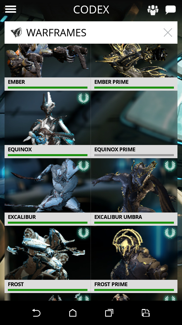 【情報】EQUNIOX PRIME數值 @Warframe 哈啦板 - 巴哈姆特