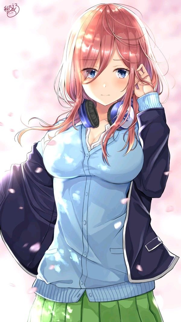 【心得】【分享】秋乃える繪師畫的中野三玖，超可愛 @春場ねぎ 作品集（五等分的新娘） 哈啦板 - 巴哈姆特