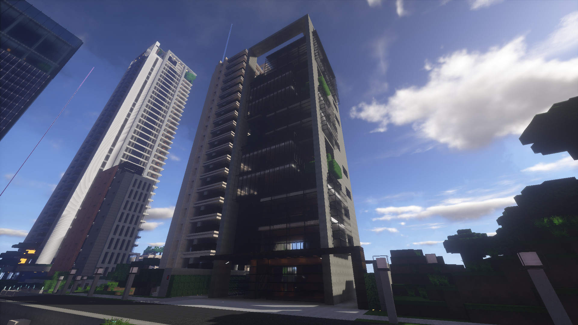 【心得】海景辦公大樓 @Minecraft 我的世界（當個創世神） 哈啦板 - 巴哈姆特