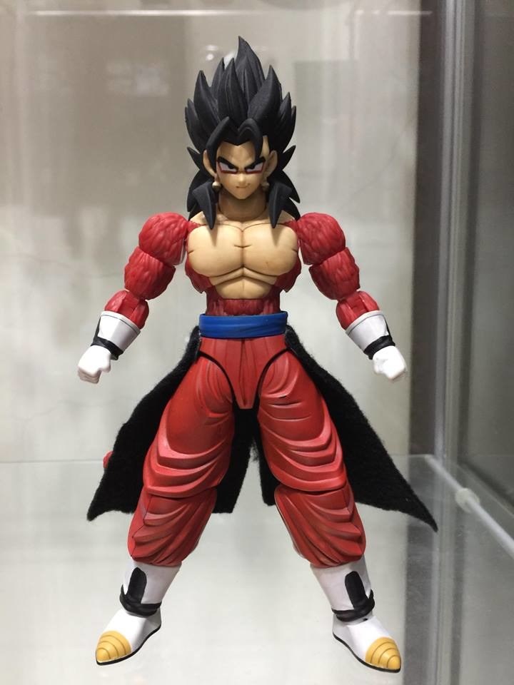 分享 七龍珠gt Figure Rise 超級賽亞人4 貝吉特 改造 Ilove的創作 巴哈姆特