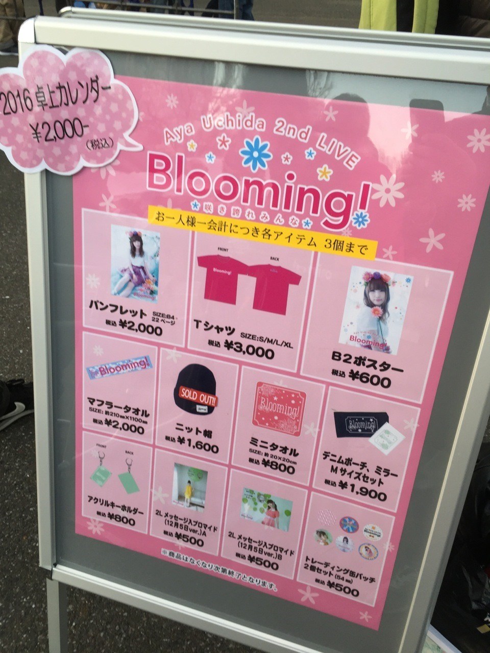 内田彩/AYA UCHIDA 2nd SOLO LIVE Blooming!咲… 内田彩AYA UCHIDA 2nd SOLO LIVE「Blooming! 〜咲き誇れみんな