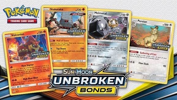 PokemonTCG】美版SM10 Unbroken Bonds 卡表- 巴哈姆特