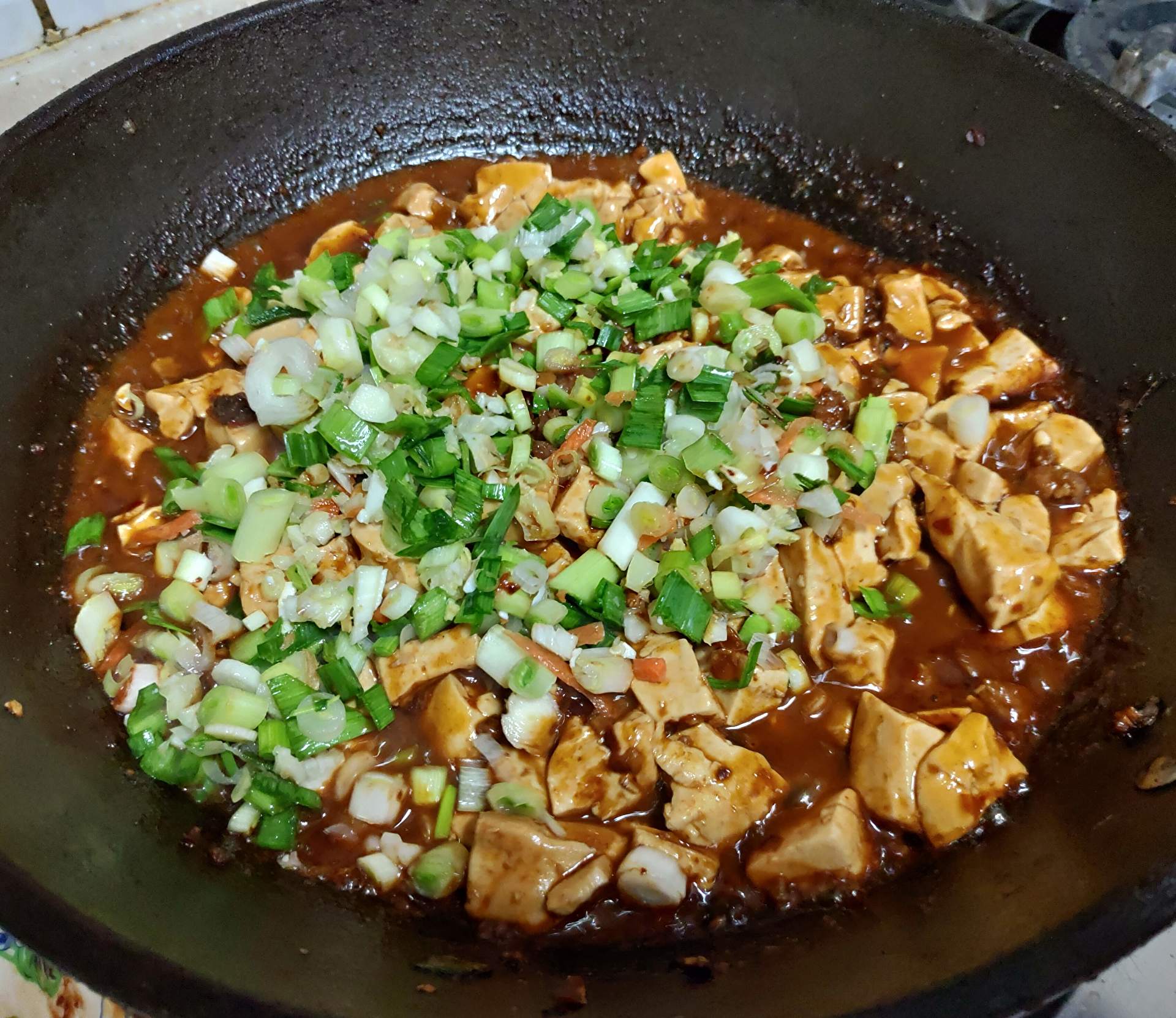 【食譜】簡單到連貓咪都會做的麻婆豆腐烘蛋