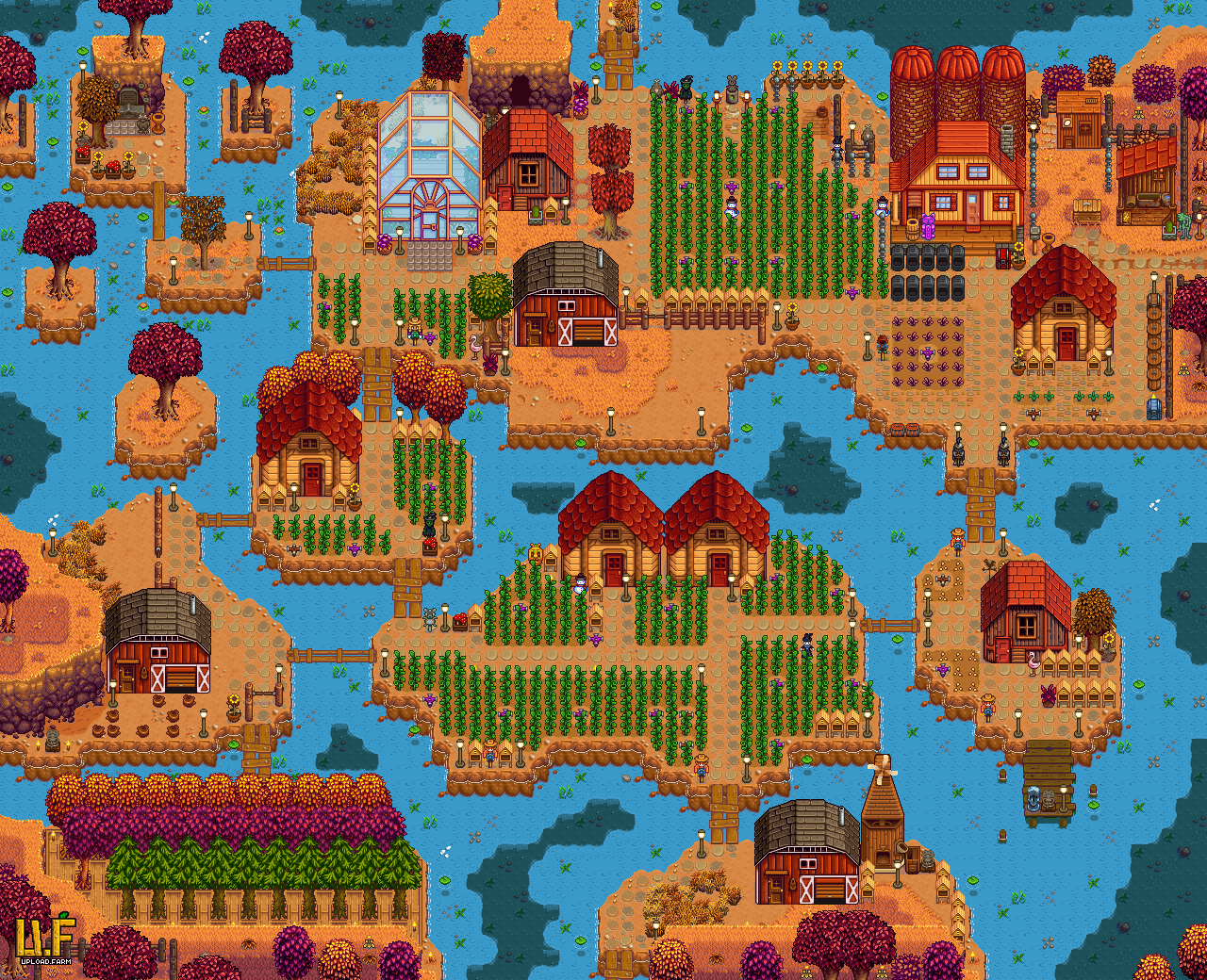 Re 閒聊 農場全景圖生成教學大家來分享自己的農場吧 星露谷物語stardew Valley 哈啦板 巴哈姆特