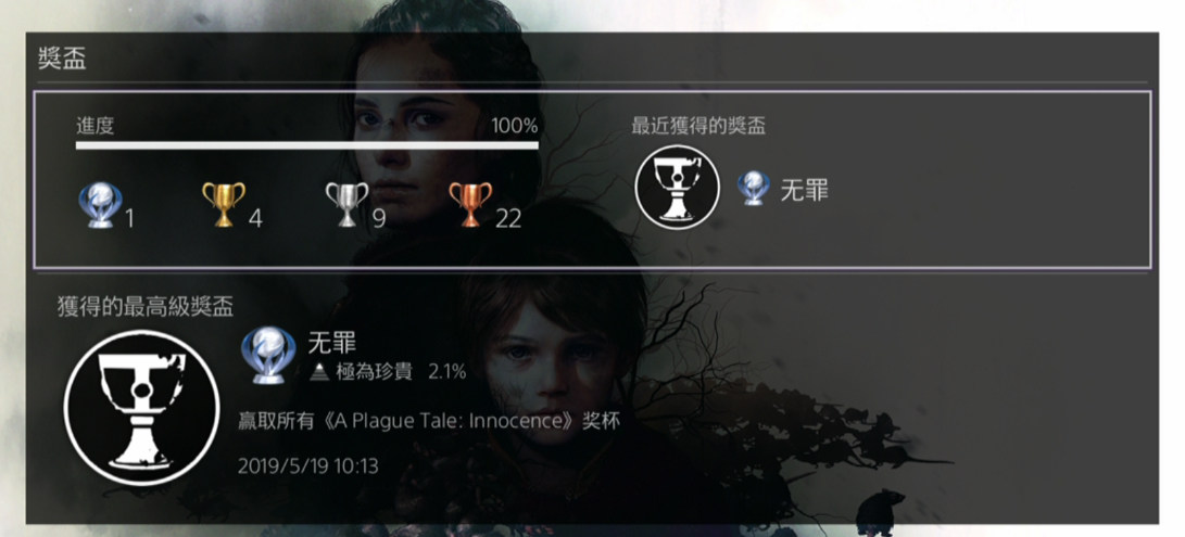 PS4 A Plague Tale: Innocence  瘟疫传说: 无罪 (R2/Eng/Chi