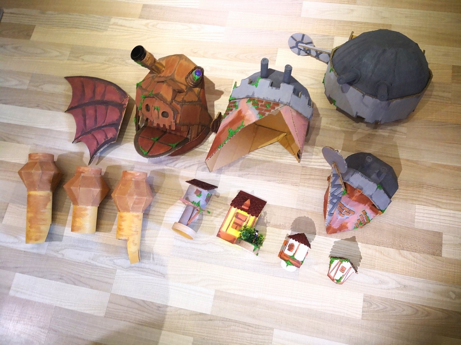 作品分享 Diy霍爾的移動城堡修飾冷氣室外機 模型技術與資訊哈啦板 巴哈姆特