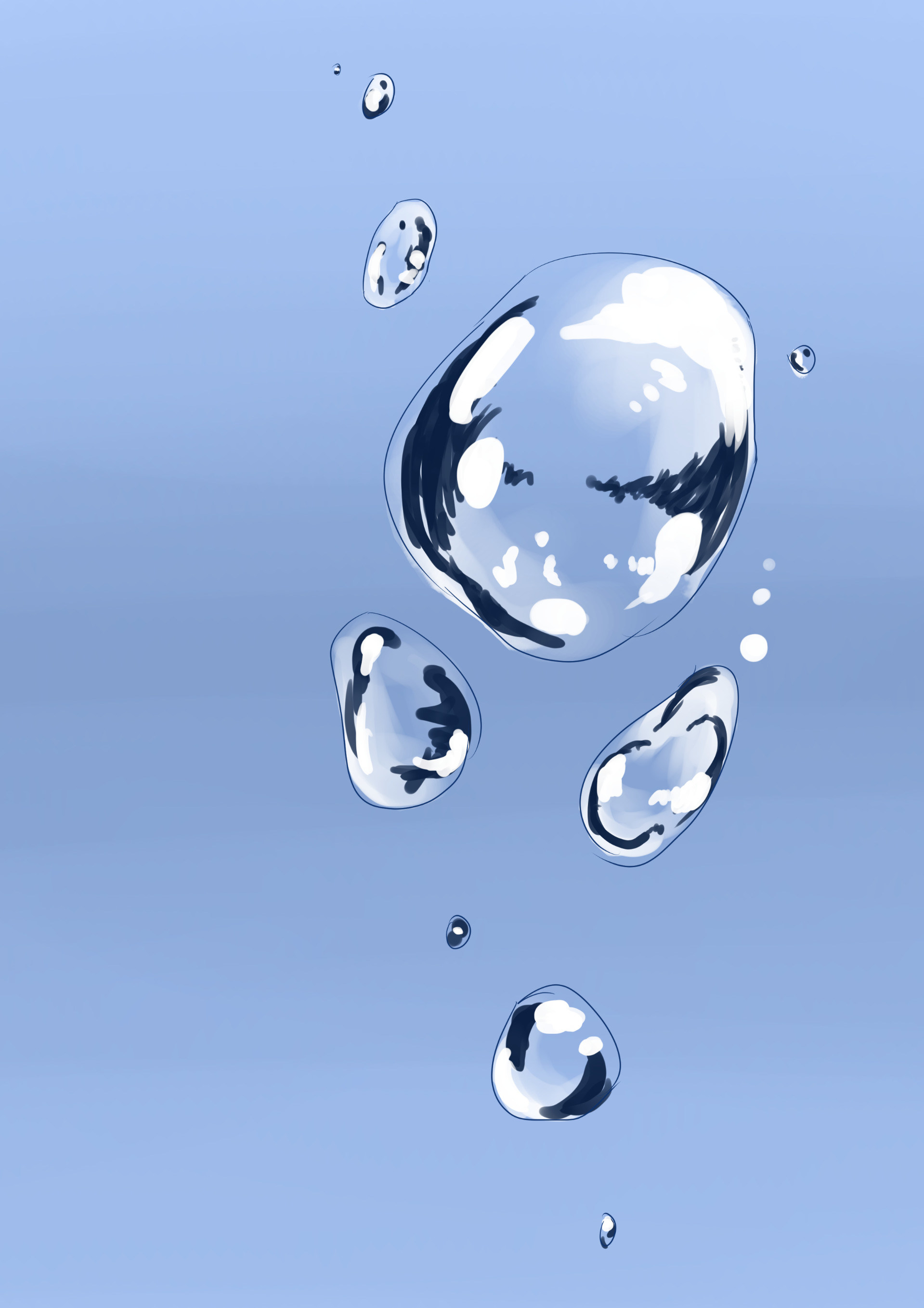 水中泡泡練習 Shiaohedo318的創作 巴哈姆特