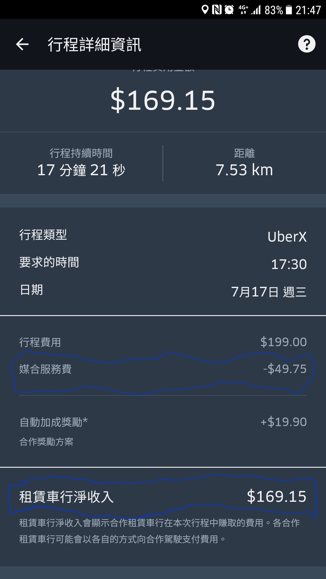 RE:【心得】UBER DRIVE兩週體驗心得(非UBER EATS) @職場甘苦談哈啦板- 巴哈姆特