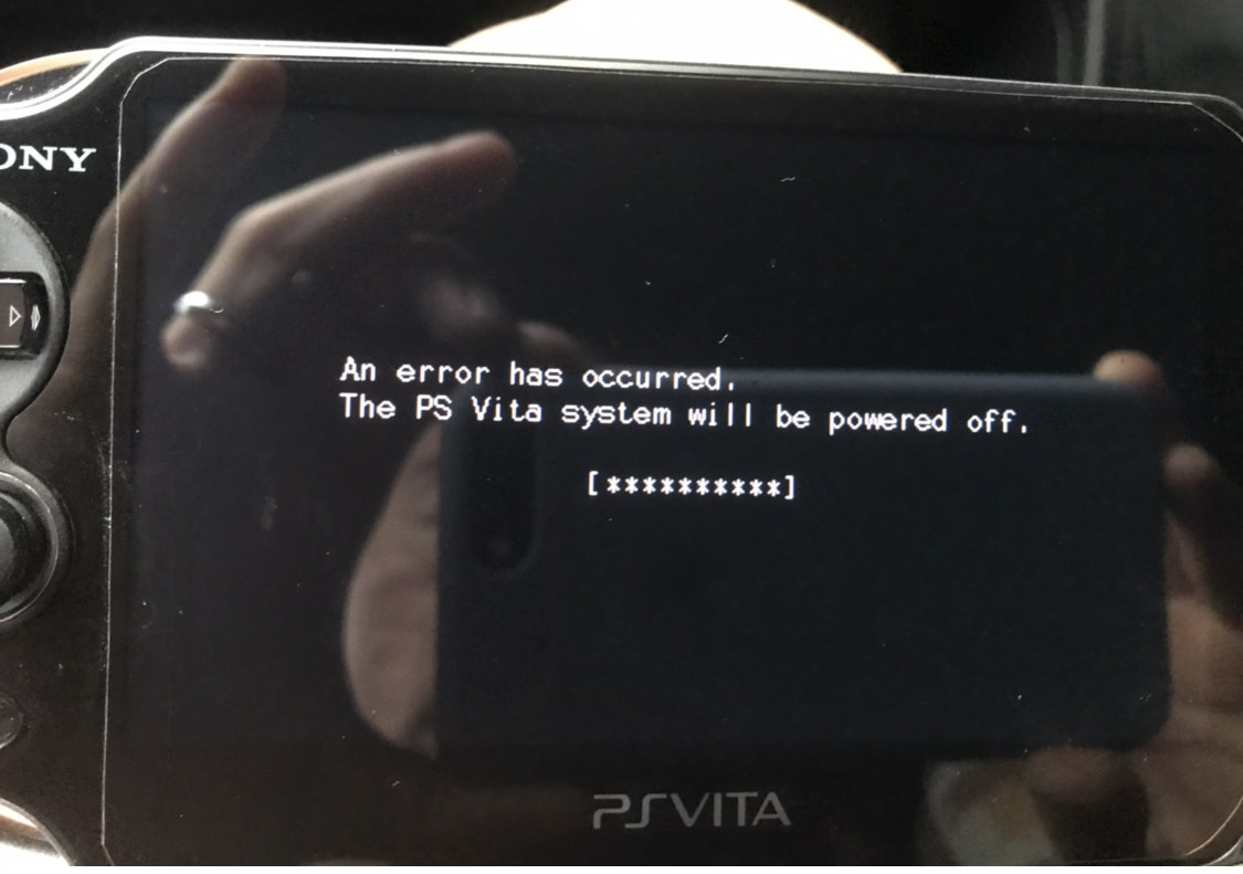 Произошла ошибка в следующем приложении c2 12828 1 playstation vita