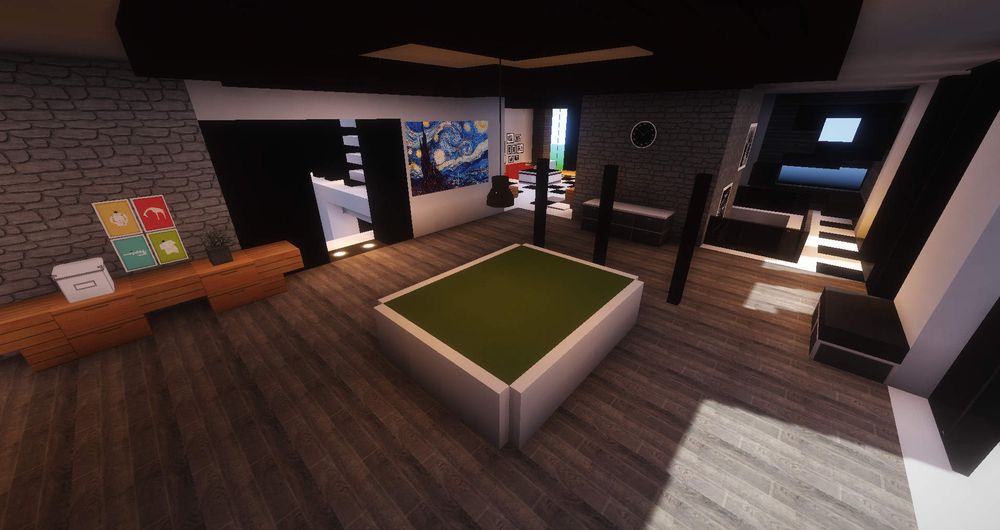 【心得】《現代建築》白色現代別墅! 最後一作(地圖檔公開) @Minecraft 我的世界（當個創世神） 哈啦板 - 巴哈姆特