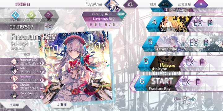 閒聊Arcaea-4 Luminous Sky（主線包之一）零光 - Murasa的創作 - 巴哈姆特