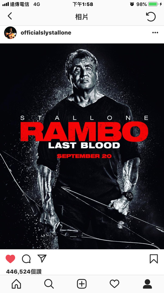 惡補時間到 藍波簡史 四 不管別人怎麼說 第一滴血第三集 爆炸與子彈越多越好 電影神搜