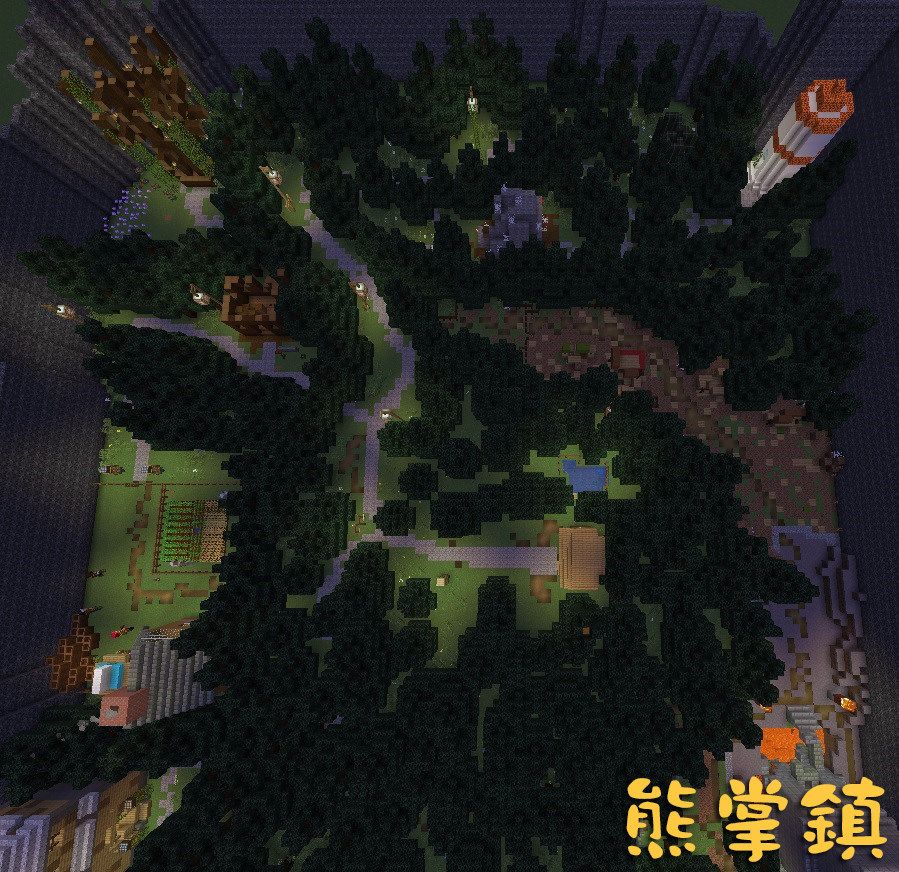 Minecraft 多人合作地圖 L Erickson 香港