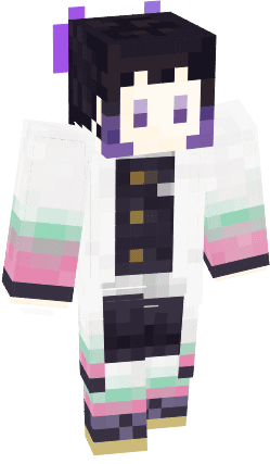 マイクラ スキン 鬼滅の刃 しのぶ