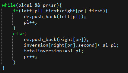 C++_Inversion(逆序數對) - shoue0222的創作 - 巴哈姆特