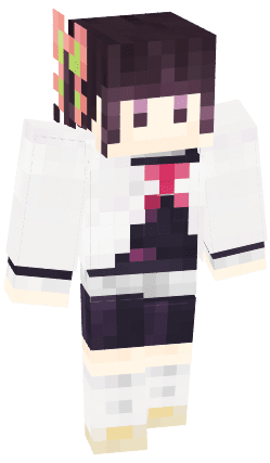 炭治郎鬼滅之刃minecraft Skin下載