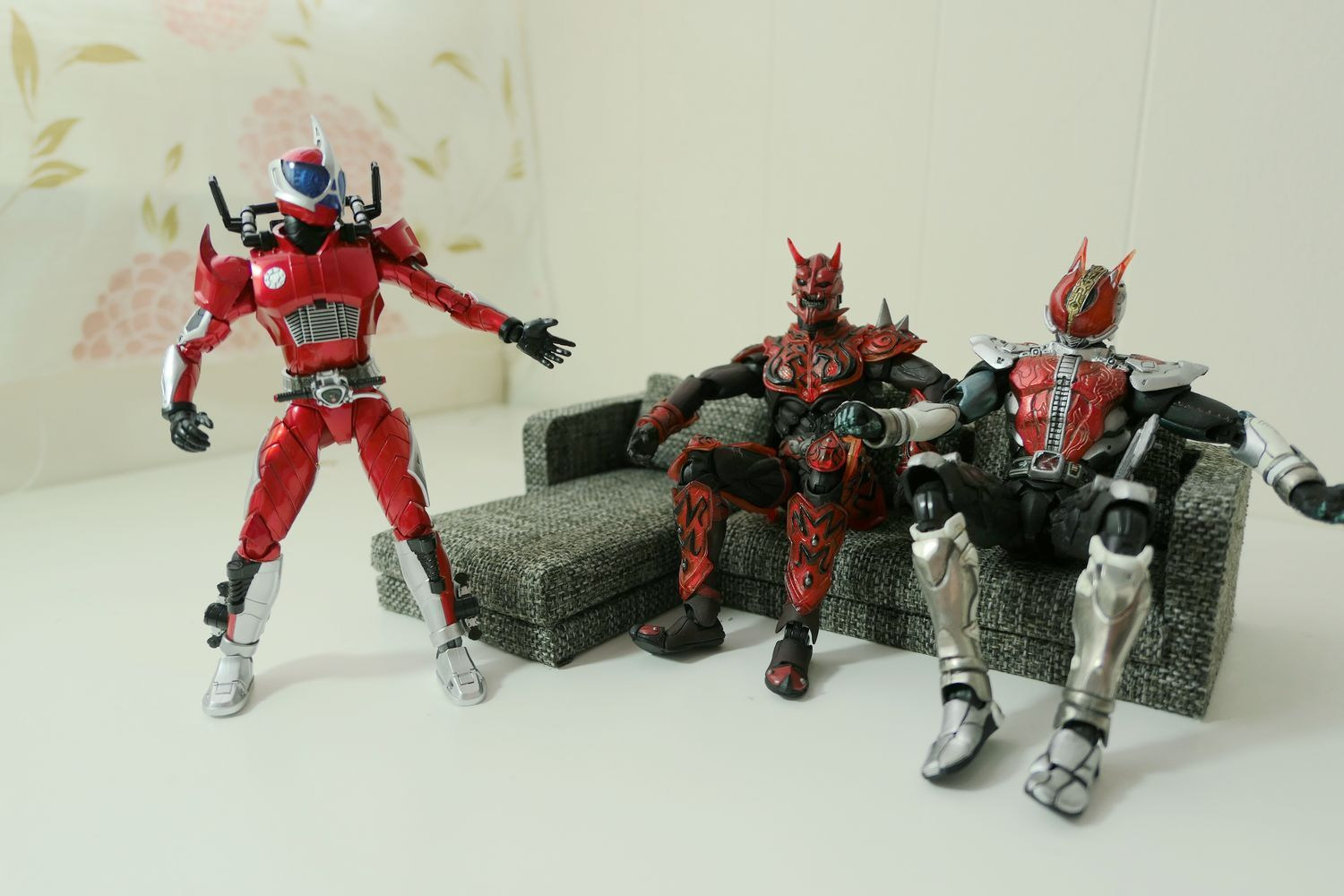 假面騎士沙發配件 Kamen Rider Accel 新居落成 - vivich的創作 - 巴哈姆特