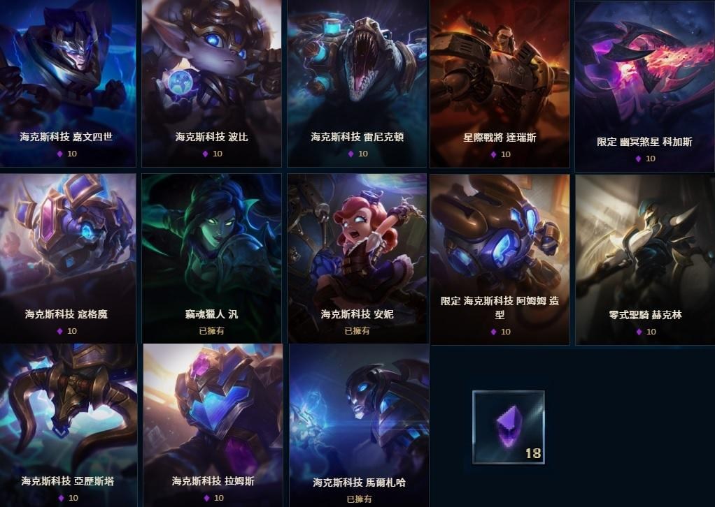 Re 問題 關於海克斯科技造型 英雄聯盟league Of Legends 哈啦板 巴哈姆特