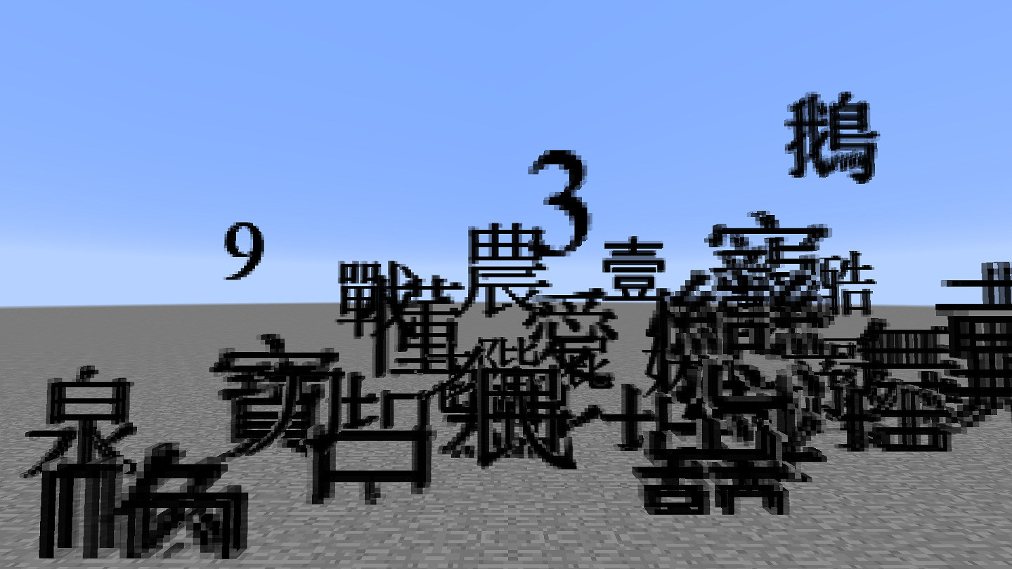 1 10 1 14 Minecraft中文字資源包更新1 14 Custom Model Data Bettynew581的創作 巴哈姆特