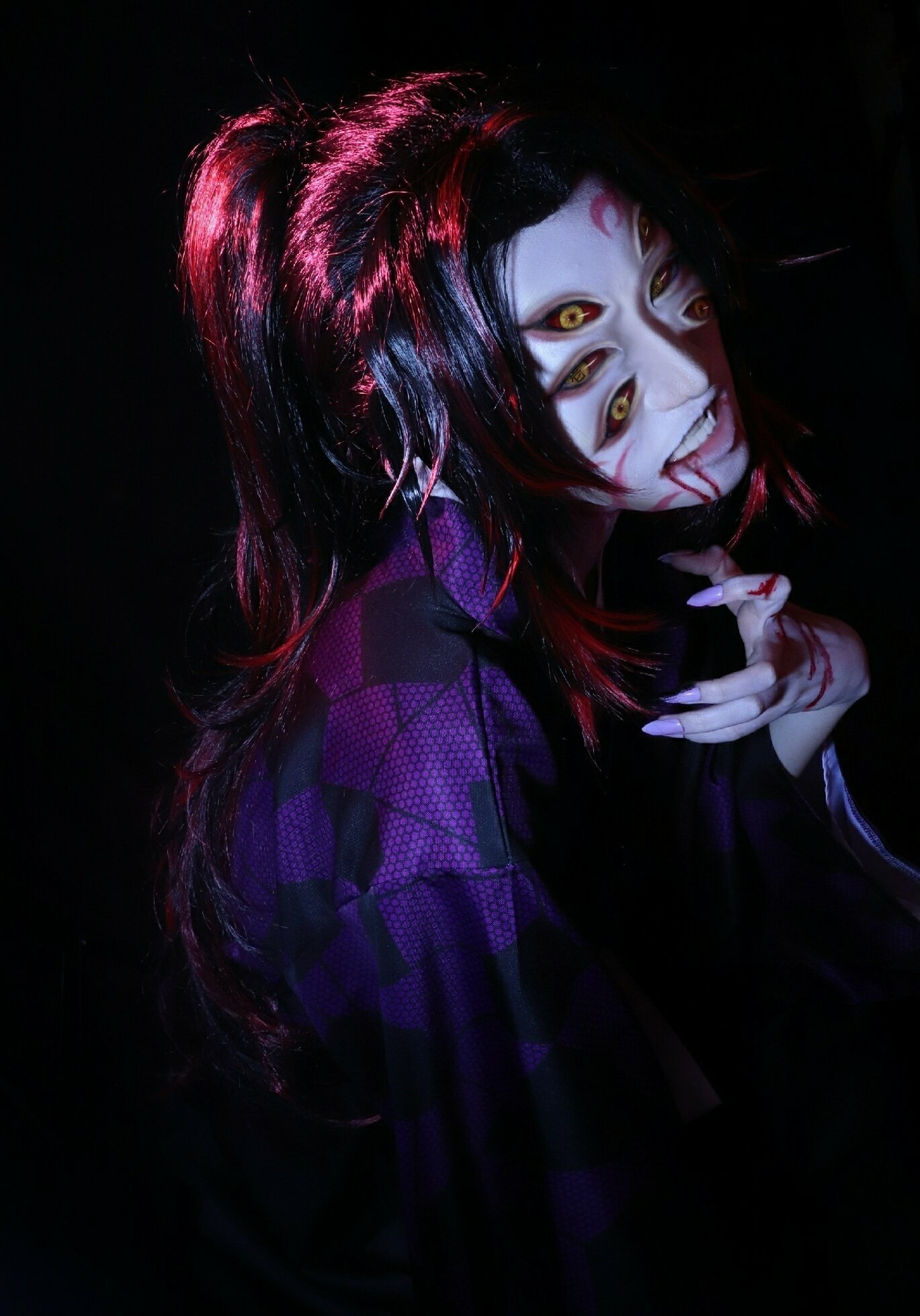 【Cosplay】鬼滅之刃-十二鬼月-上弦壹-黑死牟 @鬼滅之刃 哈啦板 - 巴哈姆特