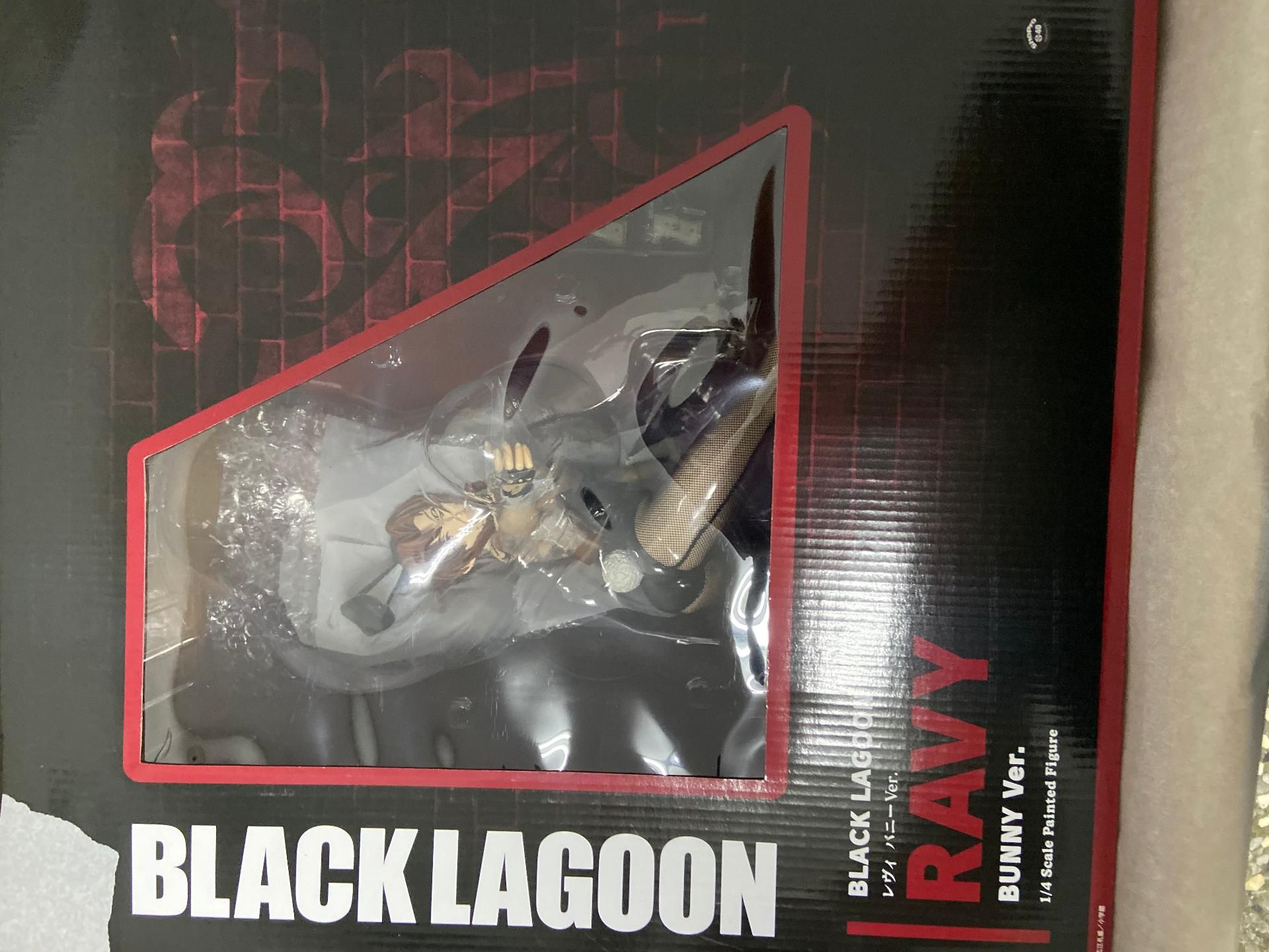 心得】隨便開箱Freeing BLACK LAGOON Revy 兔女郎Ver. @綜合公仔玩具 