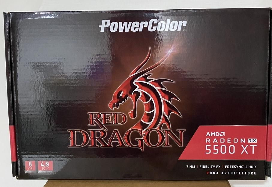 心得】舊機升級新卡開箱PowerColor RX 5500XT 紅龍@電腦應用綜合討論哈