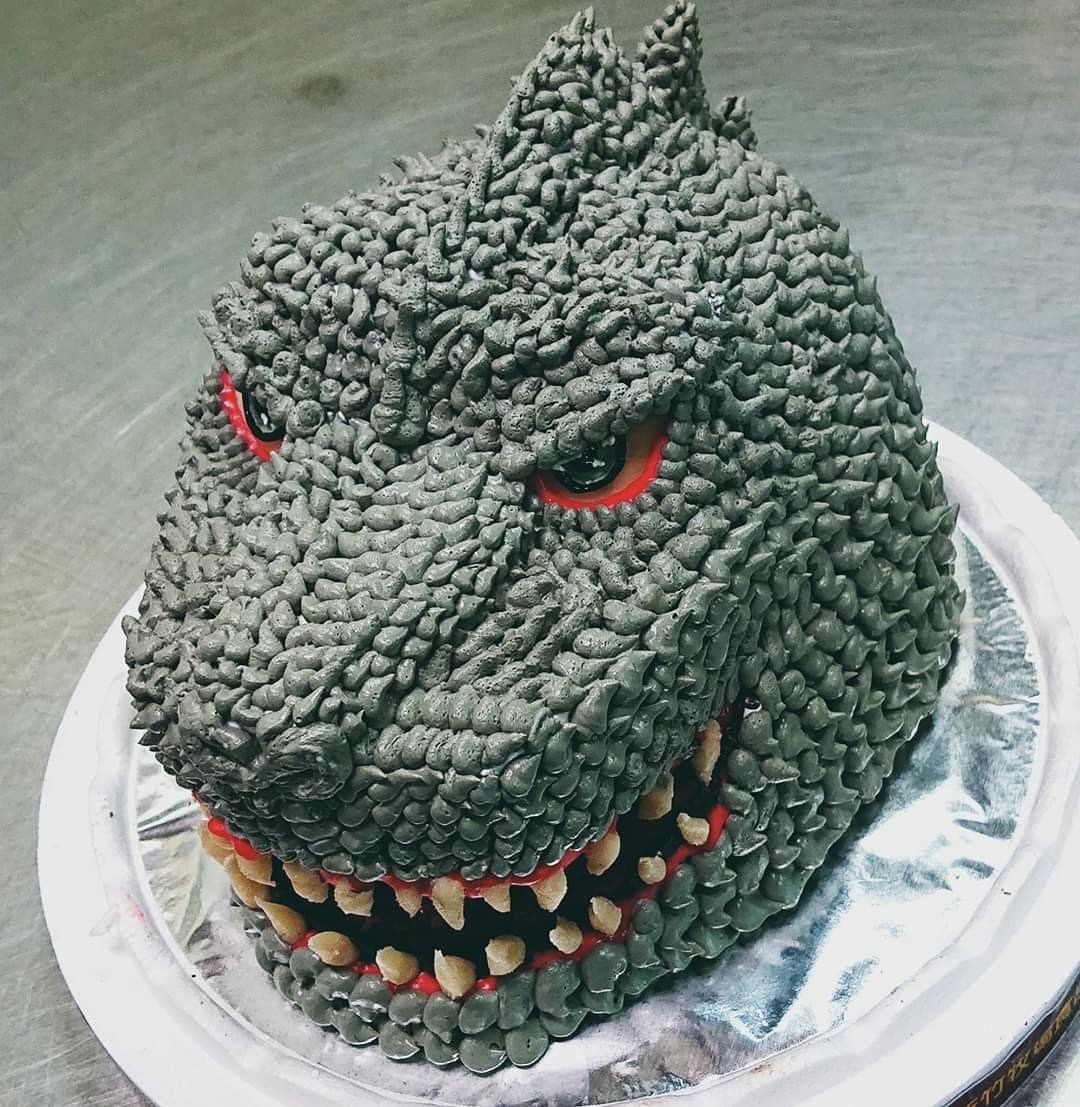 蛋糕作品 ：Godzilla - wxga的創作 - 巴哈姆特