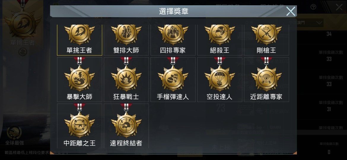 問題 關於一些少見稱號 Pubg Mobile 絕地求生m 哈啦板 巴哈姆特