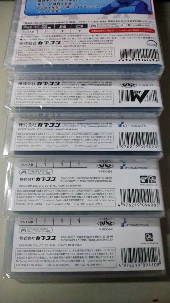 心得 洛克人 洛克人x5in1 特別收藏盒 全日版卡匣 掃雷開箱 Ns Nintendo Switch 哈啦板 巴哈姆特