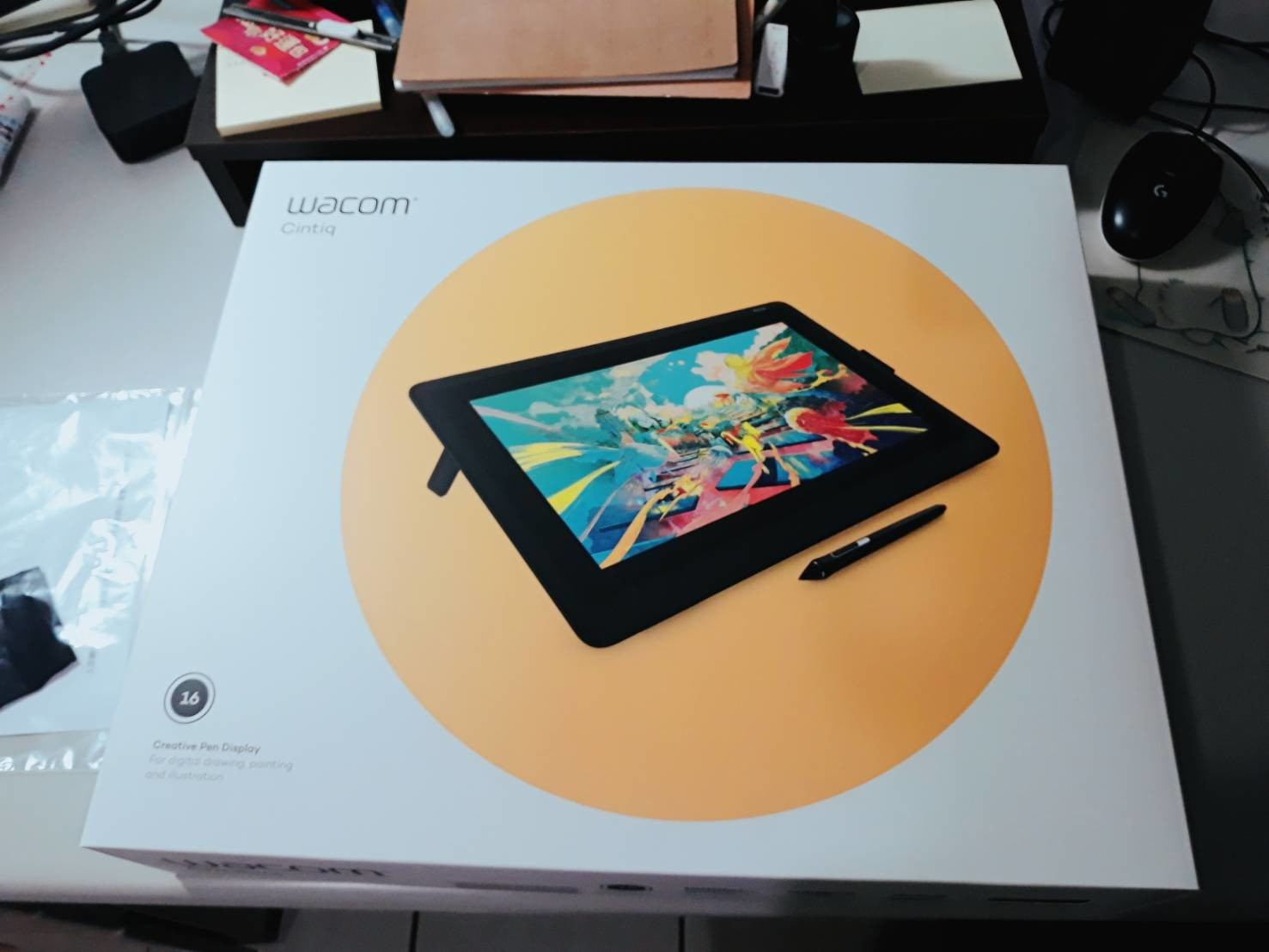 Wacom cintiq 16 (fhd) 開箱含試畫- 巴哈姆特