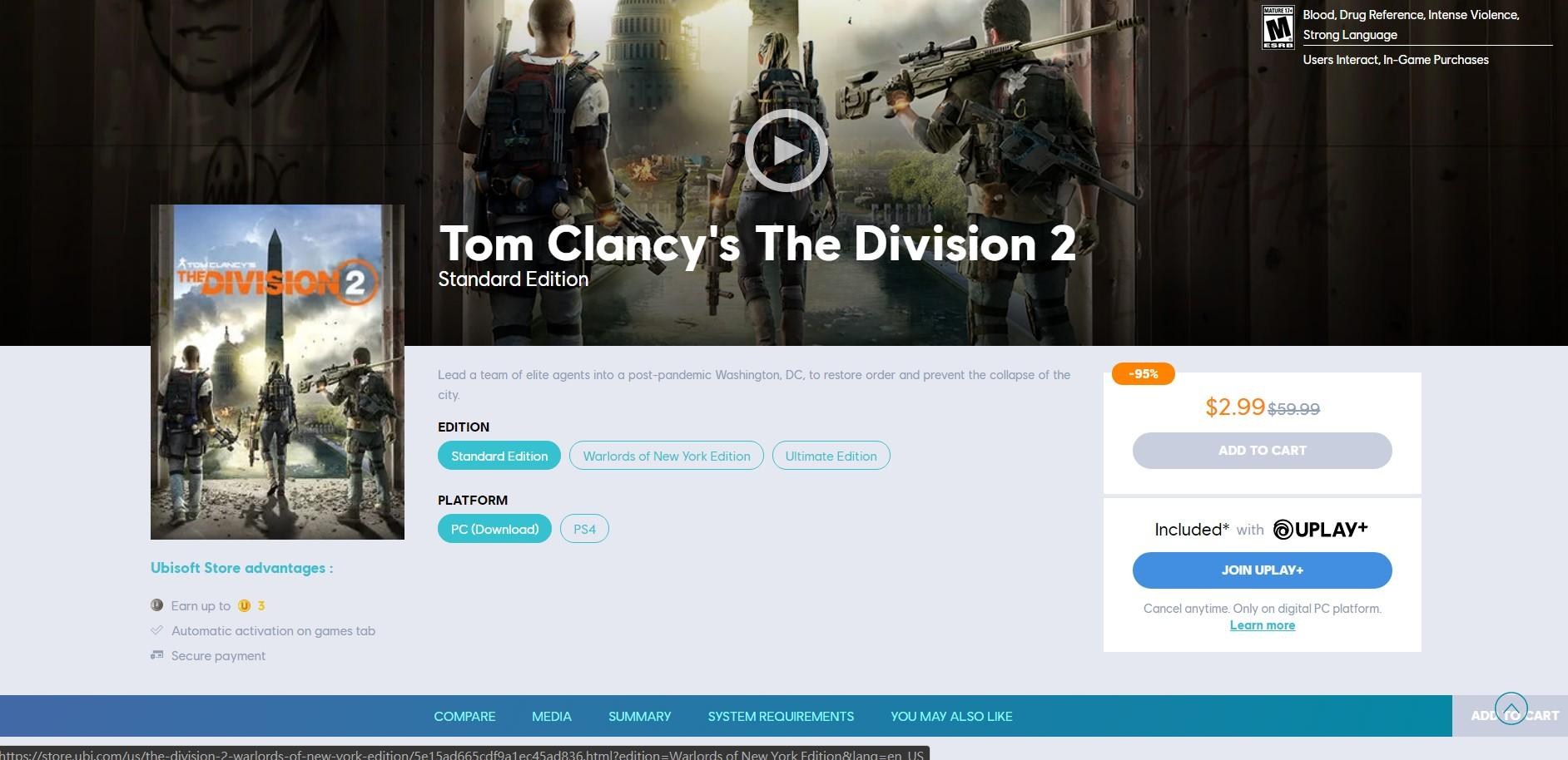 心得 如何跨區購買3塊美金的pc版全境封鎖 台版改80塊不用買了 湯姆克蘭西 全境封鎖系列哈啦板 巴哈姆特