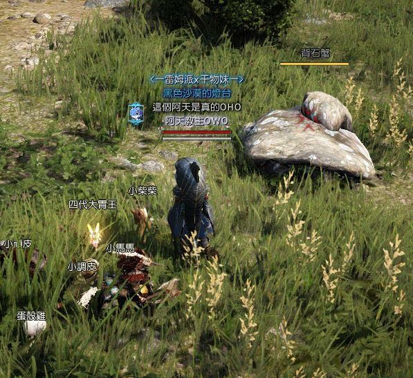 心得 背石蟹的生態 黑色沙漠black Desert 哈啦板 巴哈姆特