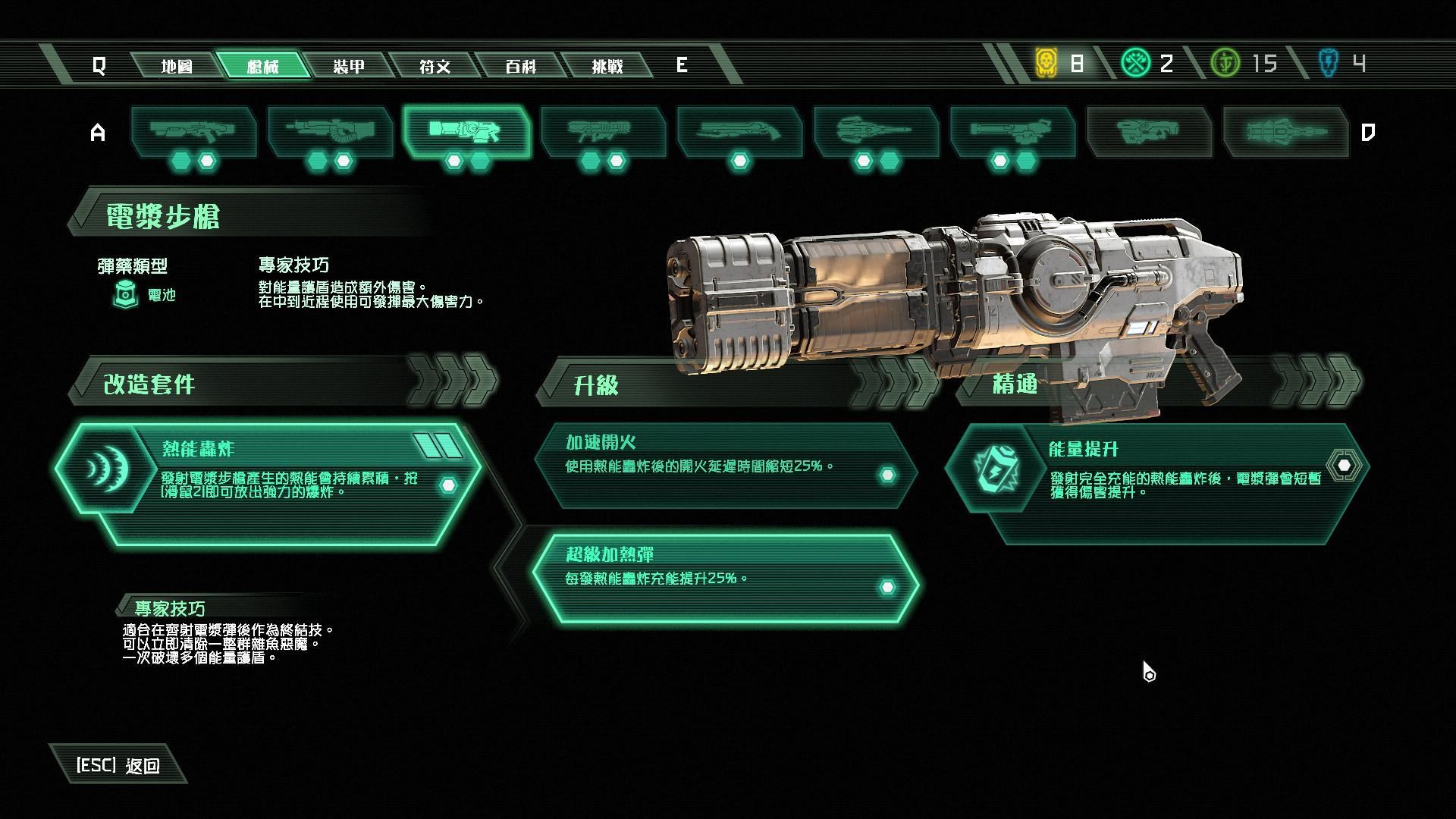 攻略 Doom Eternal 所有武器升級選項與感想 毀滅戰士 Doom 哈啦板 巴哈姆特