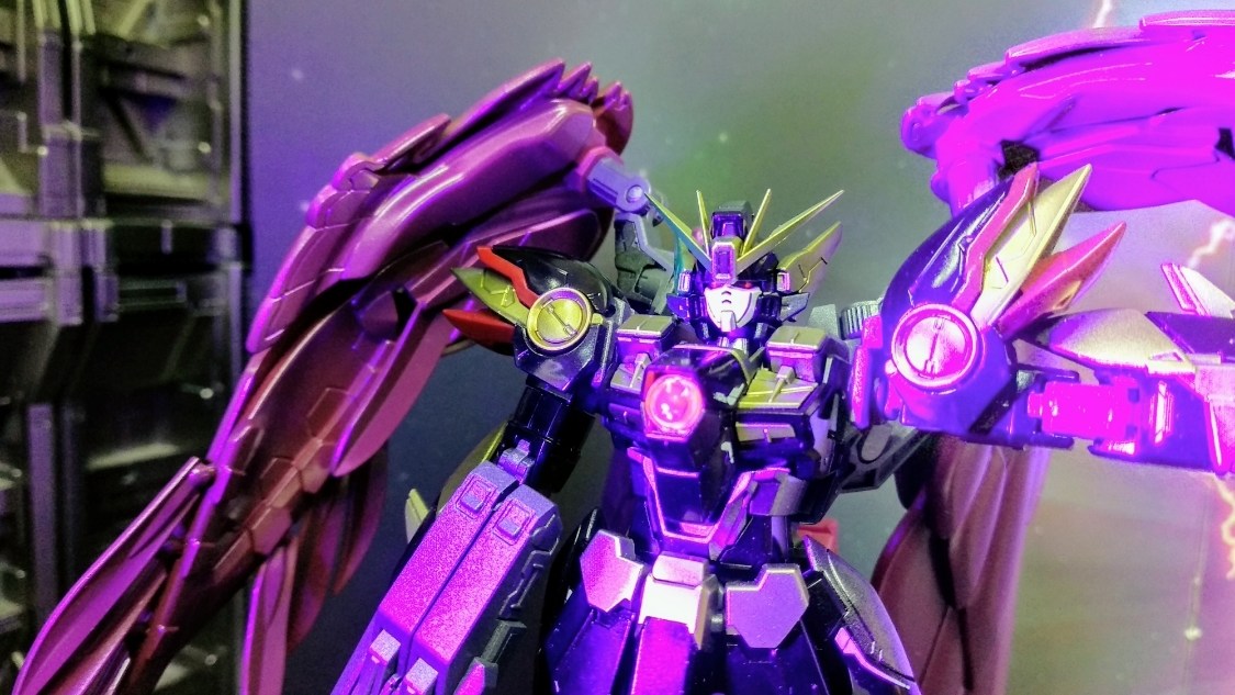 閒聊】Wing Gundam Zero REBELLION[RG模型,自己改色] @超級機器人大戰 