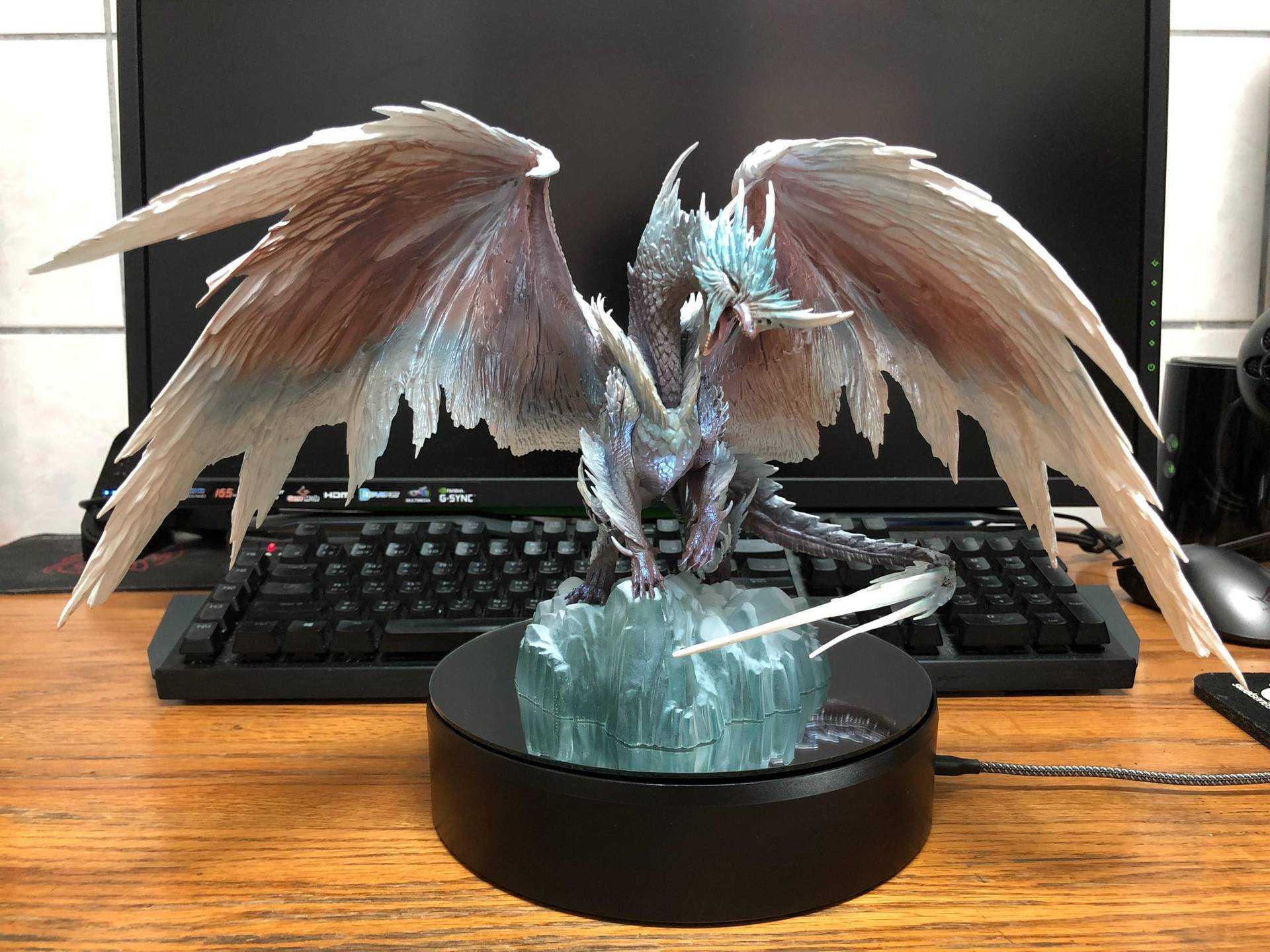 [達人專欄] 一番賞 魔物獵人A賞 冰咒龍 不專業開箱 wuda5555的創作 巴哈姆特