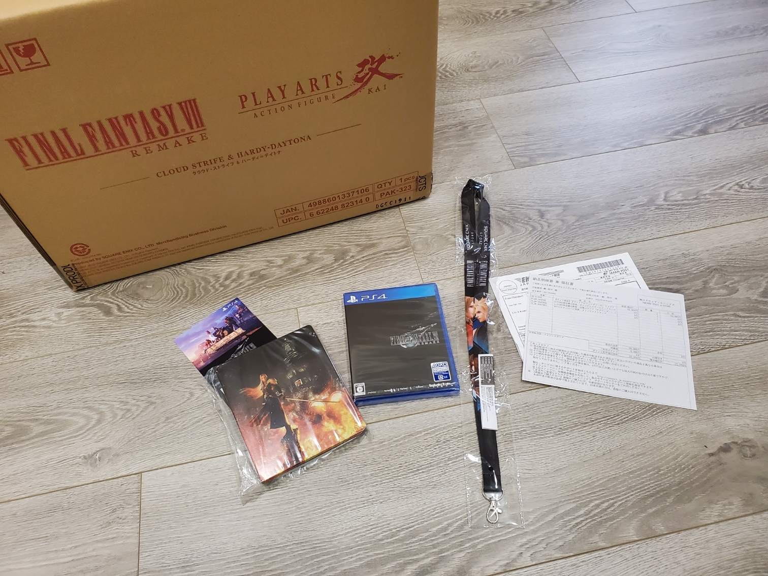 【開箱】日版《FF7 Remake 1ST CLASS EDITION》 - yugijoey的創作 - 巴哈姆特