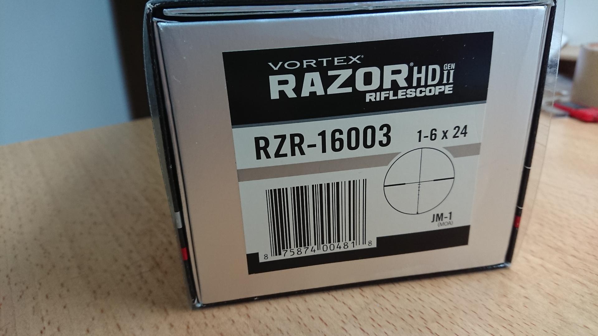 【心得】VORTEX RAZOR HD GEN II 復刻版開箱 @野戰 (生存) 遊戲 哈啦板 - 巴哈姆特