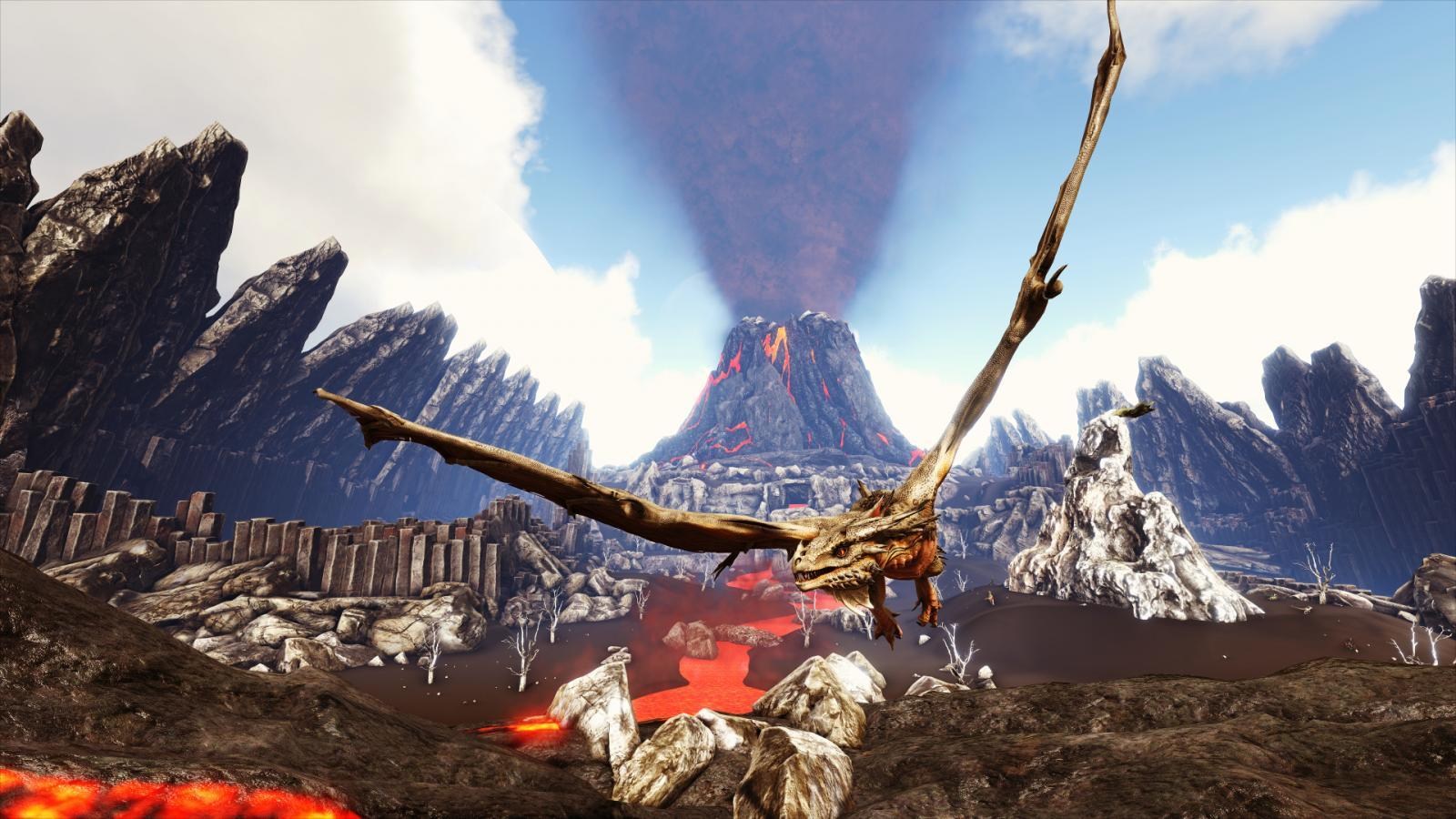 Арк комбо. АРК the Volcano. Ark Survival Evolved вулкан. Валгуеро АРК. АРК вальгуэро.