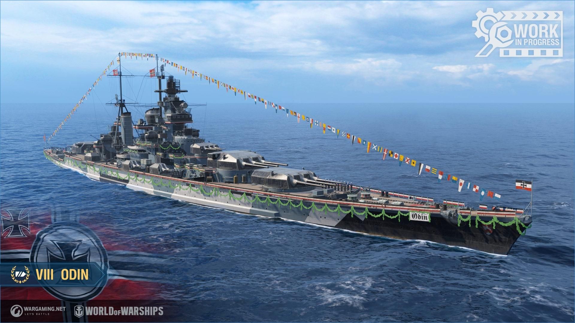 《战舰世界》【情报】wows devblog:奥丁大型建造即将起跑