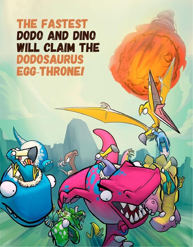 《Dodos Riding Dinos》誰是最強龍騎士？呼朋引伴來場破壞友情的騎龍大賽！ - NatsuHotsuki的創作 - 巴哈姆特