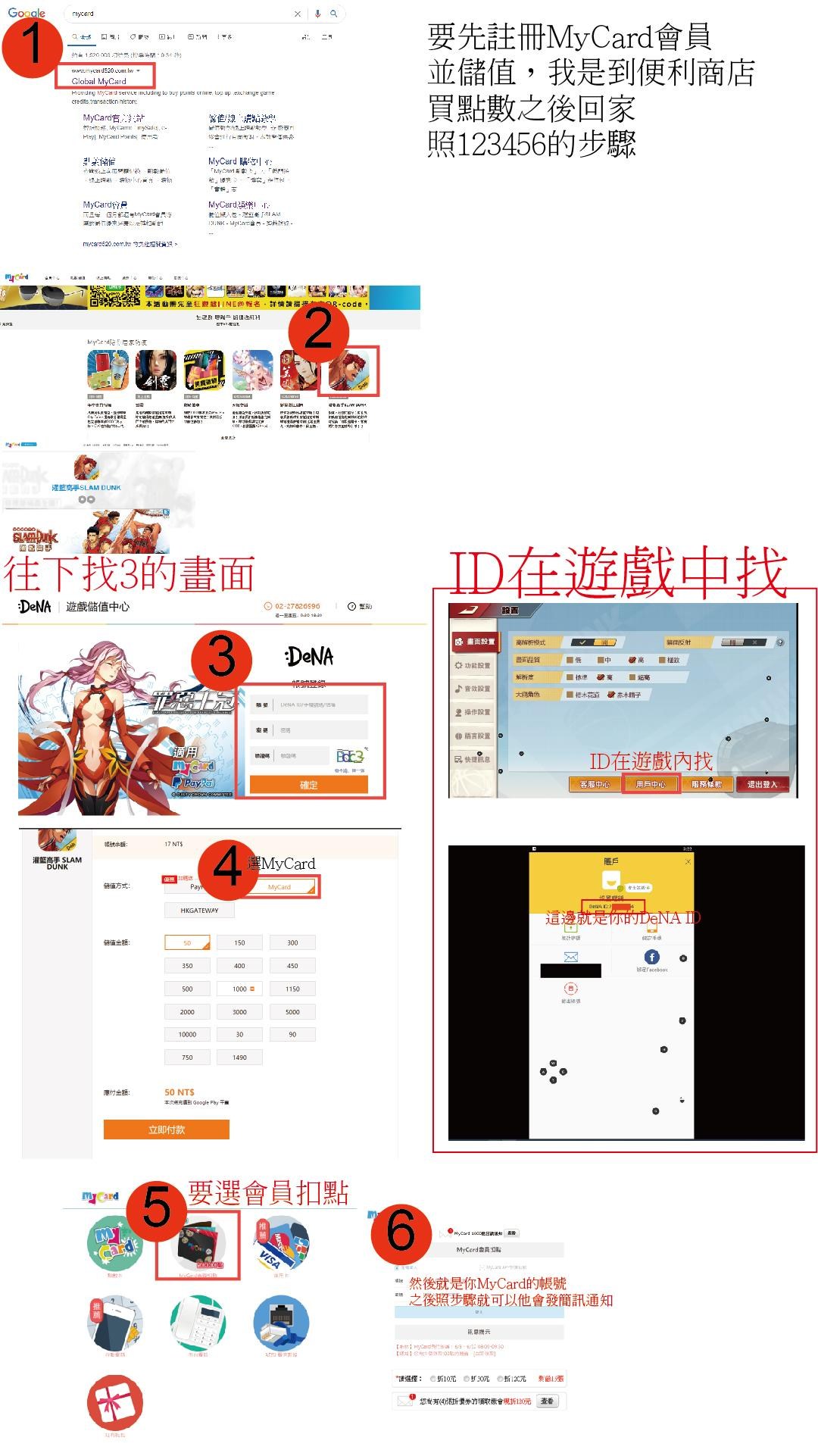 Mycard 儲值問題 Pisani