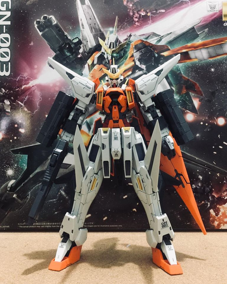鋼彈OO MG 1/100 主天使 素組完成 - wyhome4的創作 - 巴哈姆特