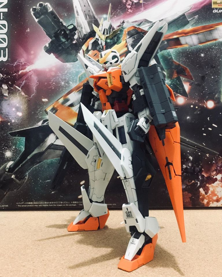 鋼彈OO MG 1/100 主天使 素組完成 - wyhome4的創作 - 巴哈姆特