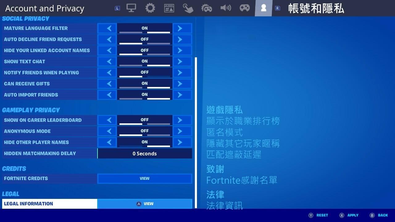 Fortnite 翻譯 Puteri