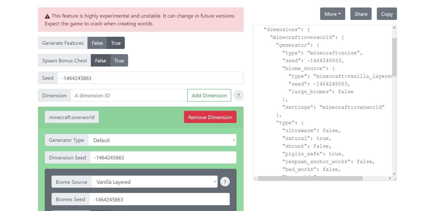 防炸 Minecraft 1 16以上自訂維度教學 Kk的創作 巴哈姆特