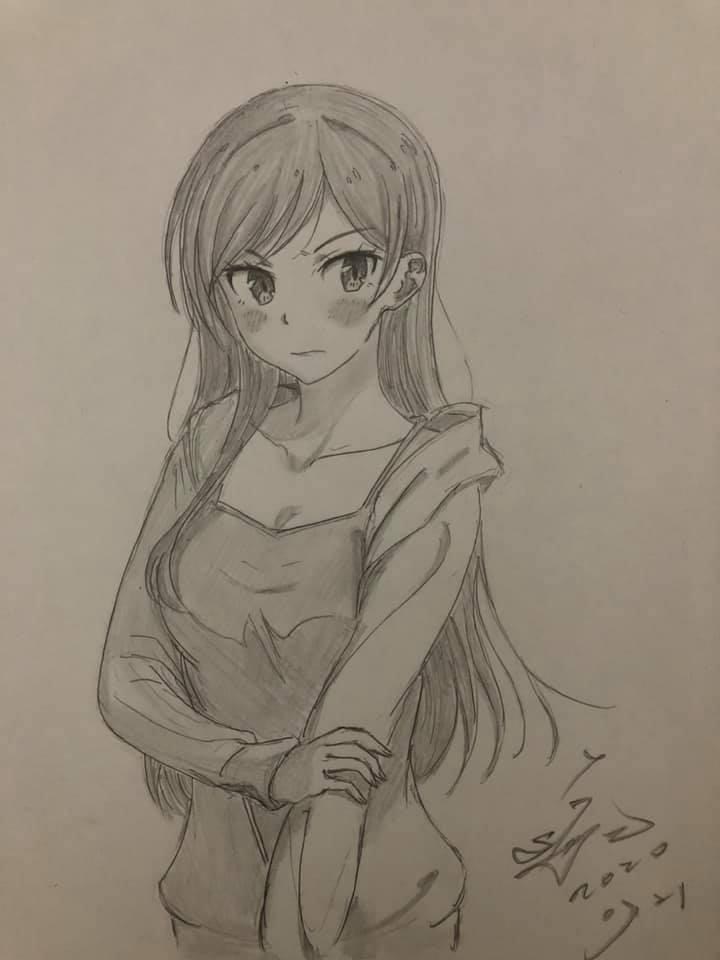 仿繪 女友蒸香 宮島禮吏作品集 出租女友 哈啦板 巴哈姆特