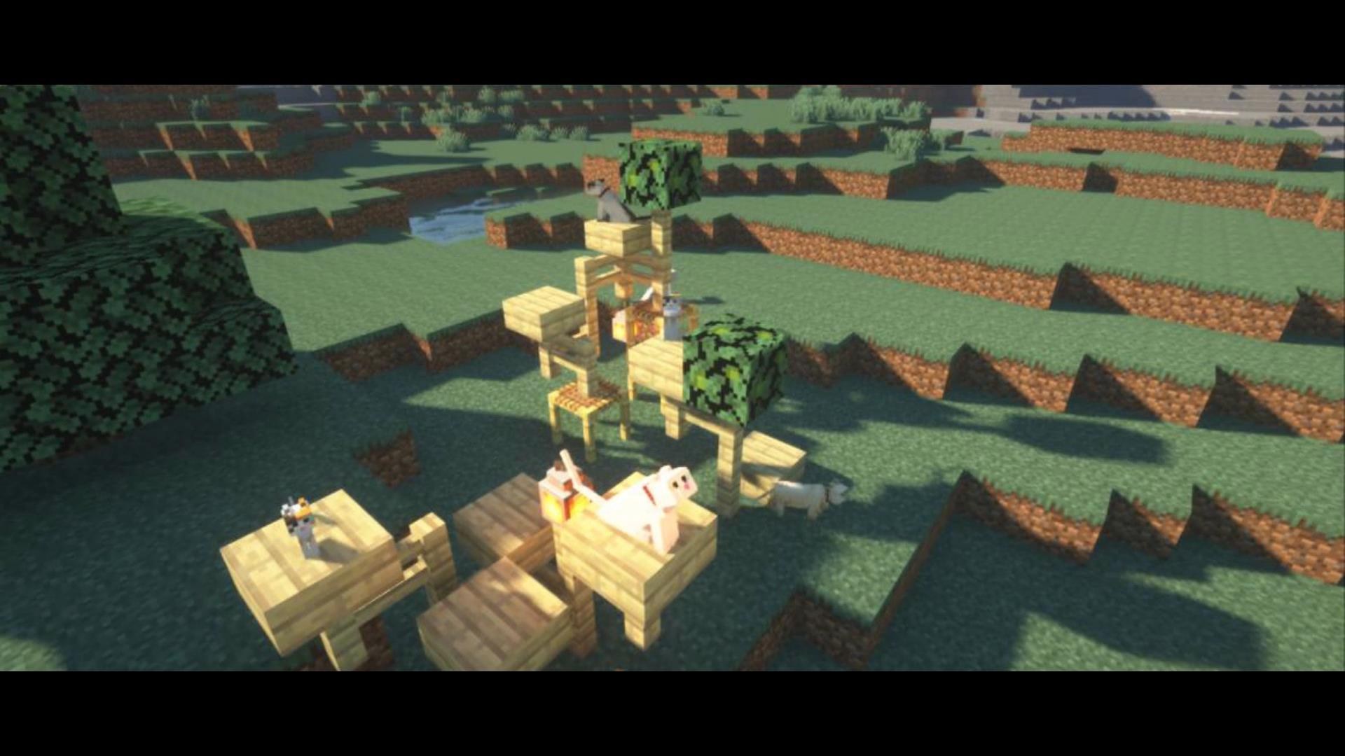 巧遇貓之後 如何打造懶人貓跳台 Minecraft 我的世界 當個創世神 哈啦板 巴哈姆特